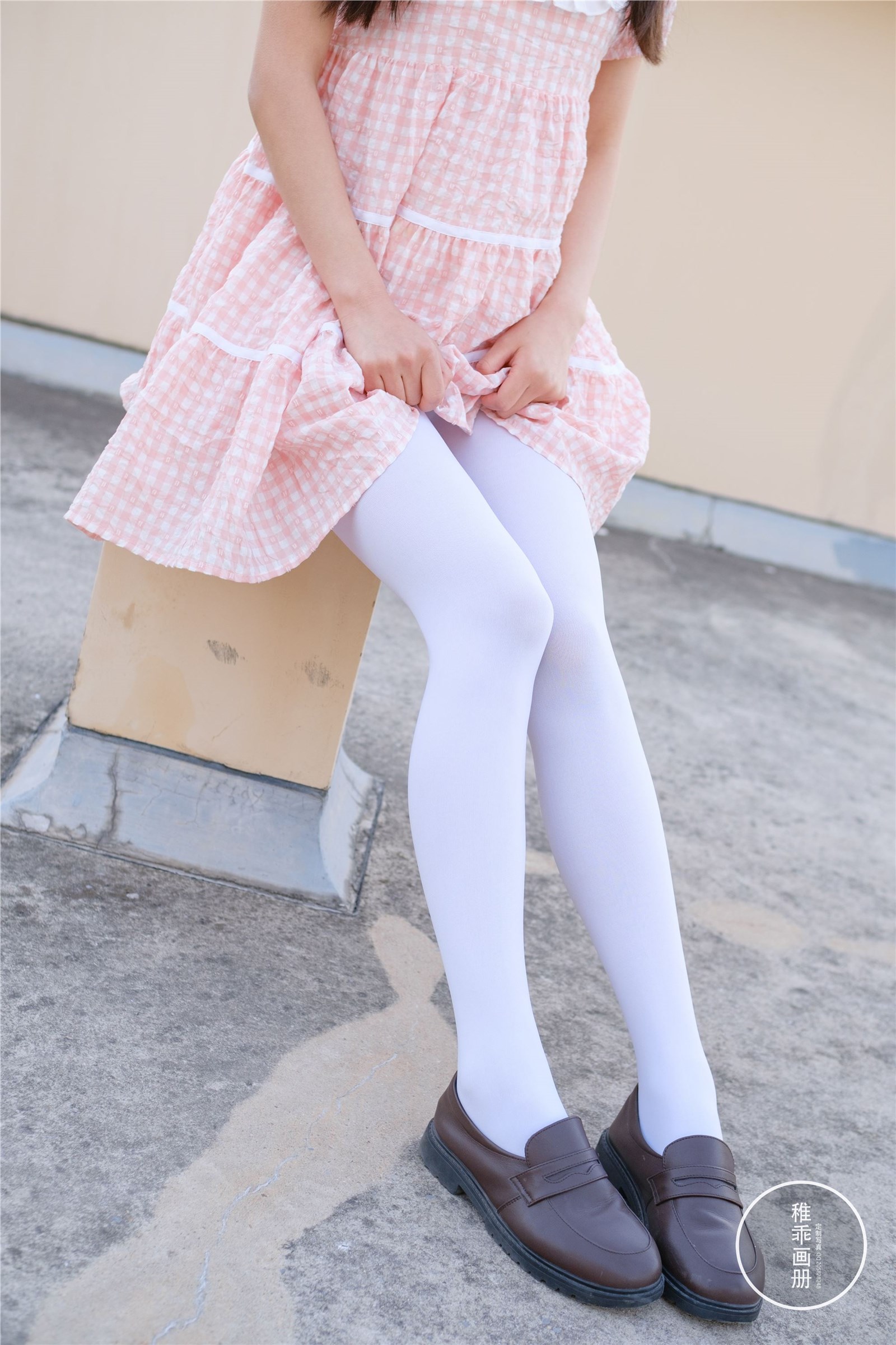 Zhiguai Album - NO.019 Clear Sky 06 Night Terrace Pink Skirt(79)